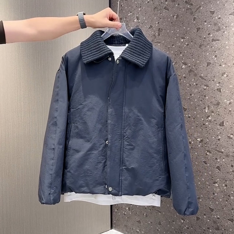 翻领设计潮流新款百搭羽绒服