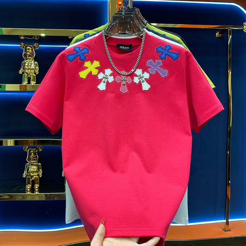 厚款重磅T恤百搭潮流休闲男半袖