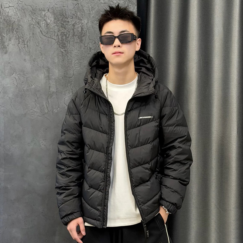 轻薄男士休闲百搭羽绒服