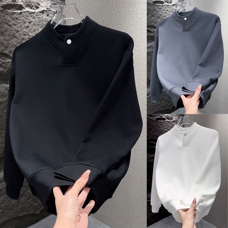 EHW简约长袖宽松时尚显瘦卫衣