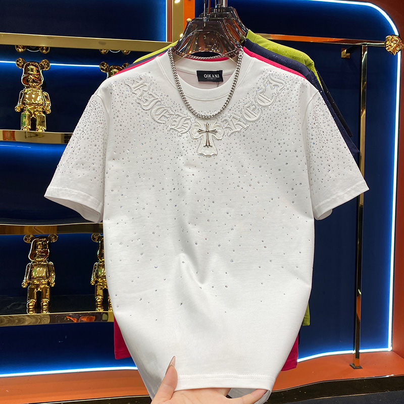 冬季重磅男士潮牌满天星短袖