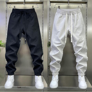 时尚 休闲裤 百搭运动卫裤 潮流帅气束脚长裤 秋冬新款 子男款 潮流男士