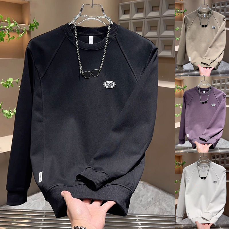 韩版字母休闲男士圆领卫衣