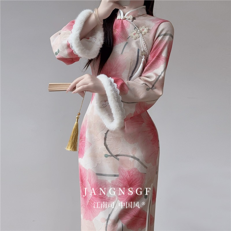 江南司造旗袍新中式连衣裙