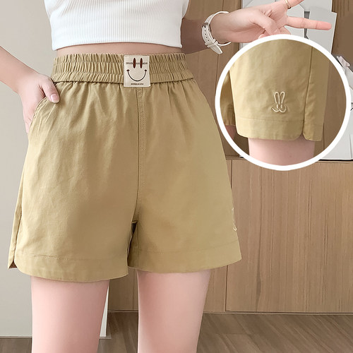 休闲短裤水洗牛仔短裤女