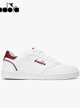 diadora迪亚多纳男子简约复古运动休闲板鞋小白鞋VIENTO INDOOR