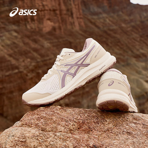 缓震回弹女跑鞋Asics/亚瑟士