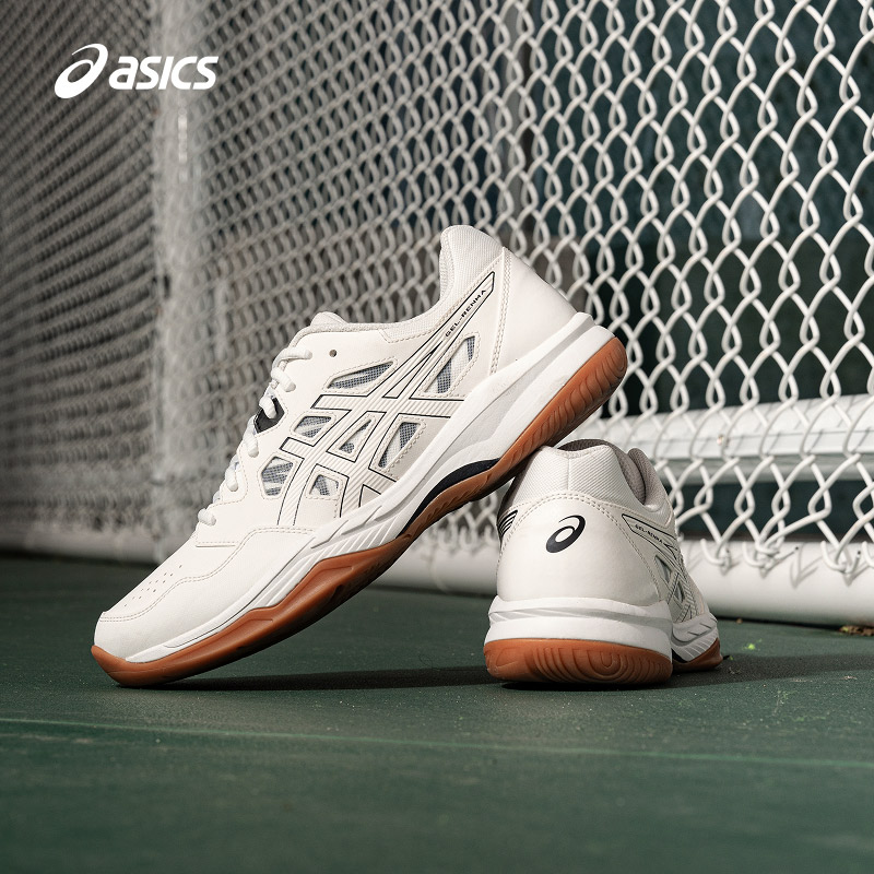 亚瑟士男女稳定支撑柔软羽毛球鞋