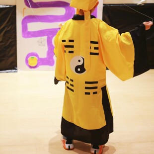 万圣节服装儿童道士服道袍成人COS服太极搞怪装林正英同款演出服