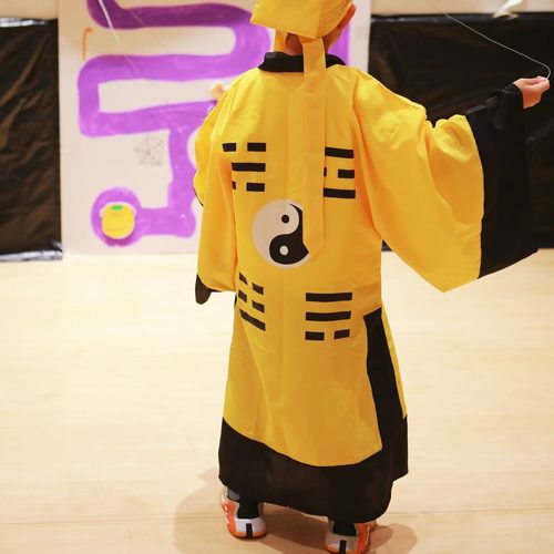 万圣节儿童道士服COS衣服