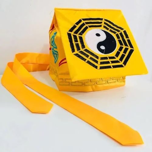 万圣节cosplay道具帽子道士帽子道巾道具帽八卦巾庄子巾法帽表演