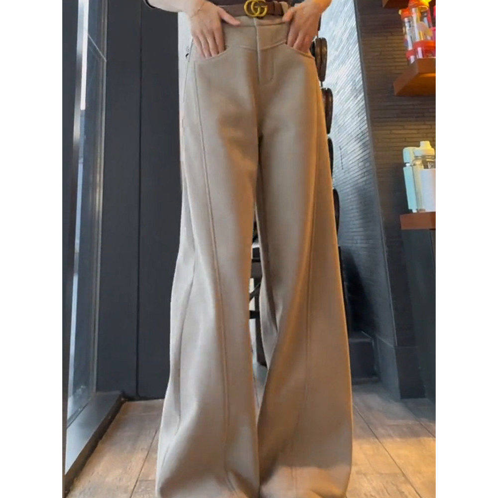 品牌正品女装衣服断码特价清仓 不接受退换-阔腿裤女2026新款秋冬