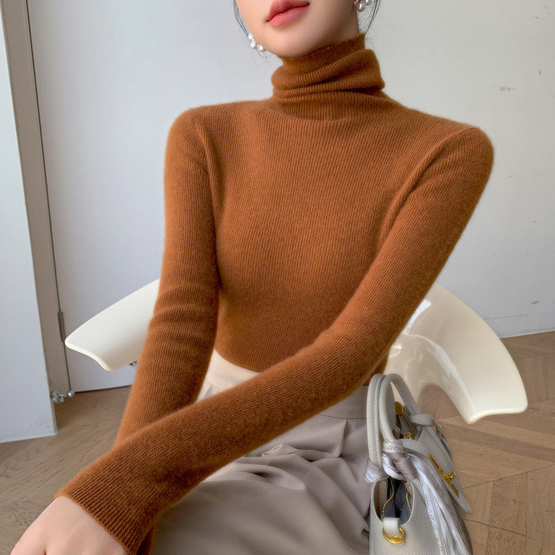 品牌折扣正品女装断码清仓特价不能退换美拉德打底毛衣女秋冬显瘦