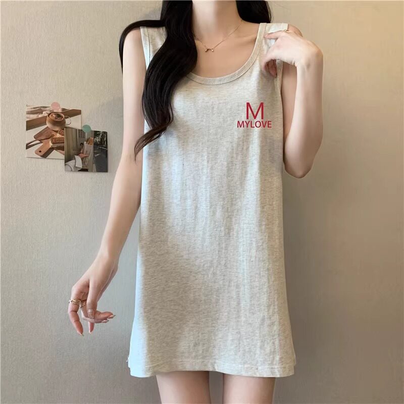 品牌正品女装衣服断码特价清仓 不接受退换-夏天纯棉睡裙粉色