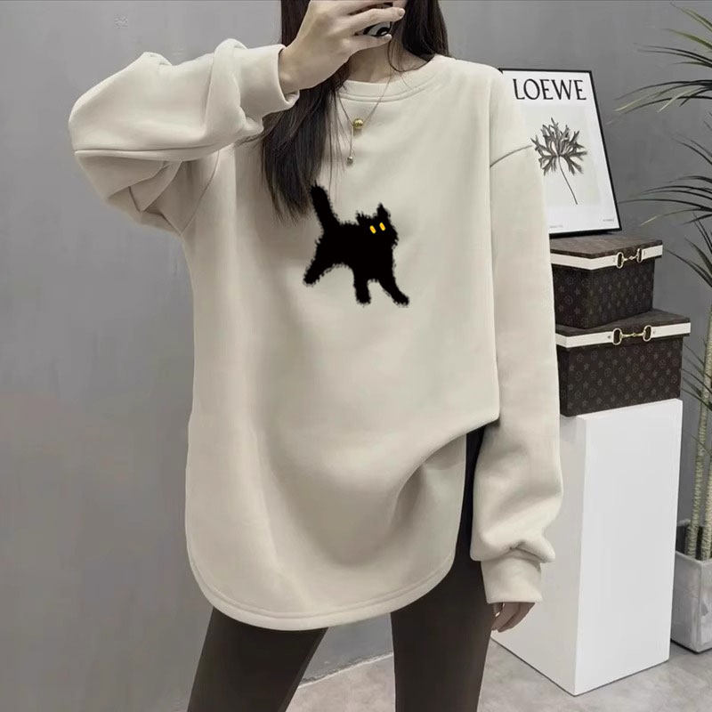 品牌折扣正品女装断码清仓特价不能退换配鲨鱼裤的上衣女秋冬加绒