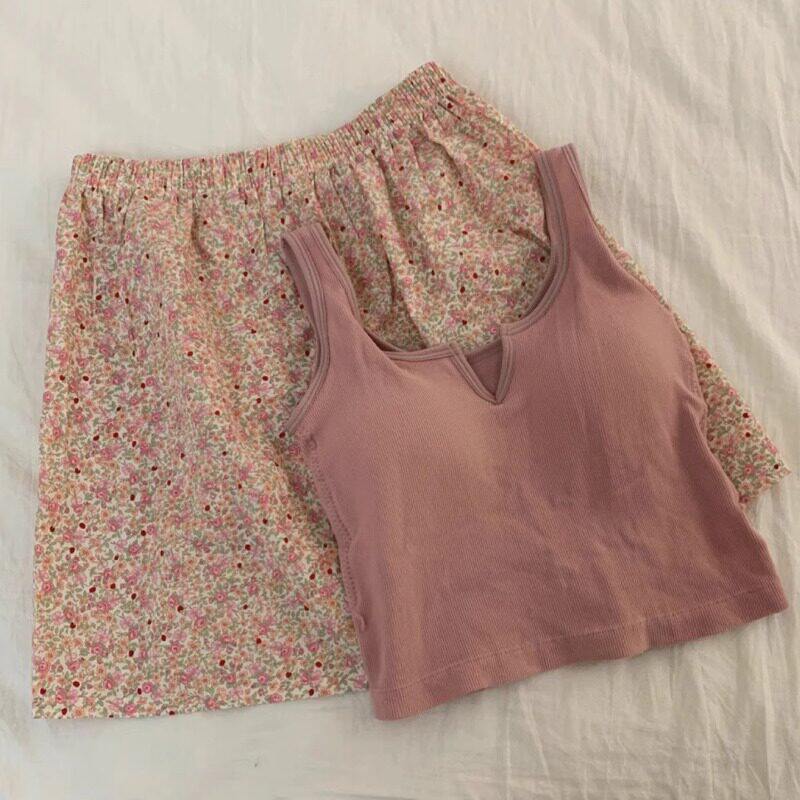 品牌折扣正品女装断码清仓特价不能退换带胸垫吊带睡衣女夏季