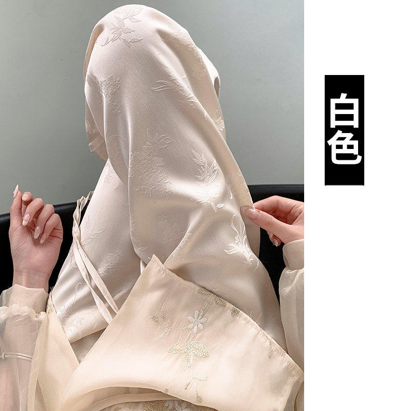 品牌折扣正品女装断码清仓特价不能退换白色新中式阔腿裤女秋冬季