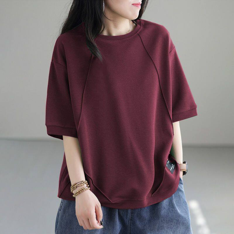品牌折扣正品女装断码清仓特价不能退换棉大码短袖T恤女春季宽松