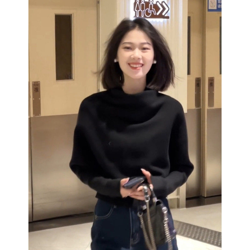 品牌正品女装衣服断码特价清仓 不退换-费尔岛半高领不起球毛衣女