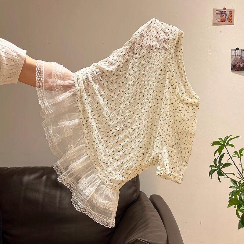 品牌折扣正品女装断码清仓特价不能退换芭蕾风蕾丝花边拼接