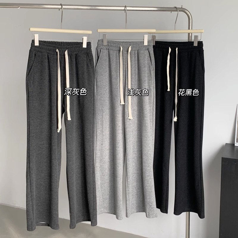 品牌折扣正品女装断码清仓特价不能退换灰色运动裤女小个子秋冬新