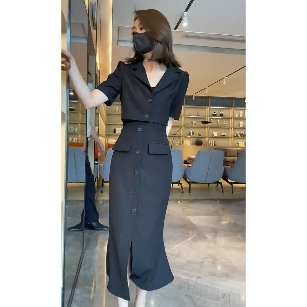 品牌折扣正品女装断码清仓特价不能退换高定干练港风御姐风西装