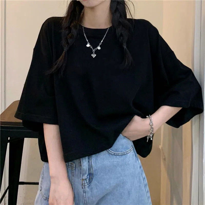 品牌折扣正品女装断码清仓特价不能退换早秋七分袖T恤女秋季新款
