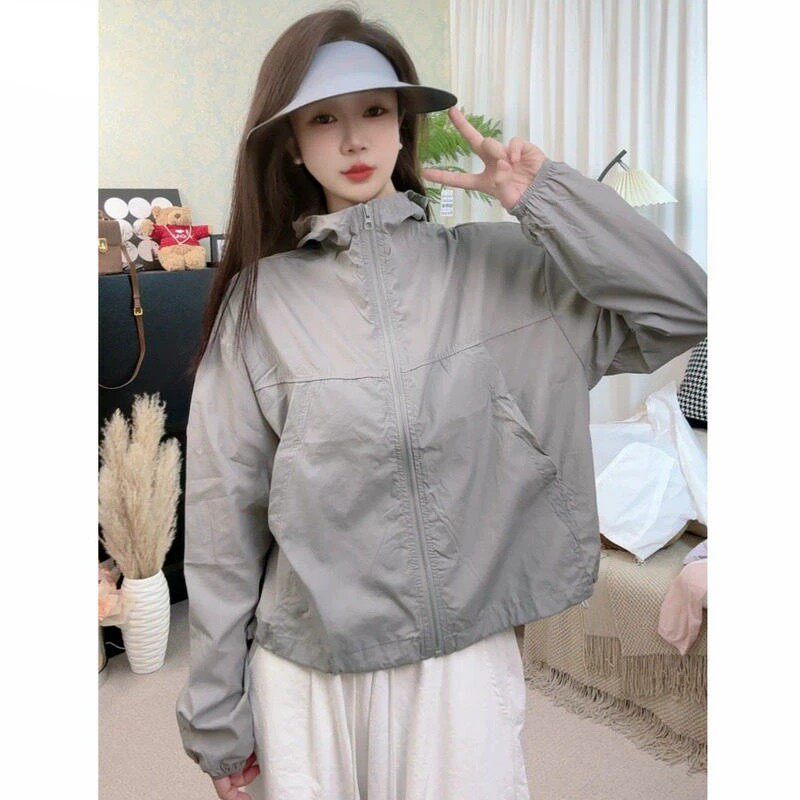品牌正品女装衣服断码特价清仓 不退换-户外运动时尚宽松防晒服夏