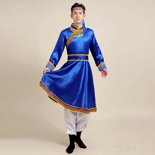 正品6个少数族服装成人男款5苗族壮族土家民族瑶族侗族蒙族古演出