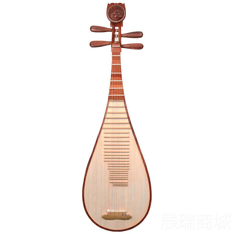 高档海 琵琶乐器演奏乐级特级奥氏黄檀材质原木木抛光4琵琶DJ1-AA