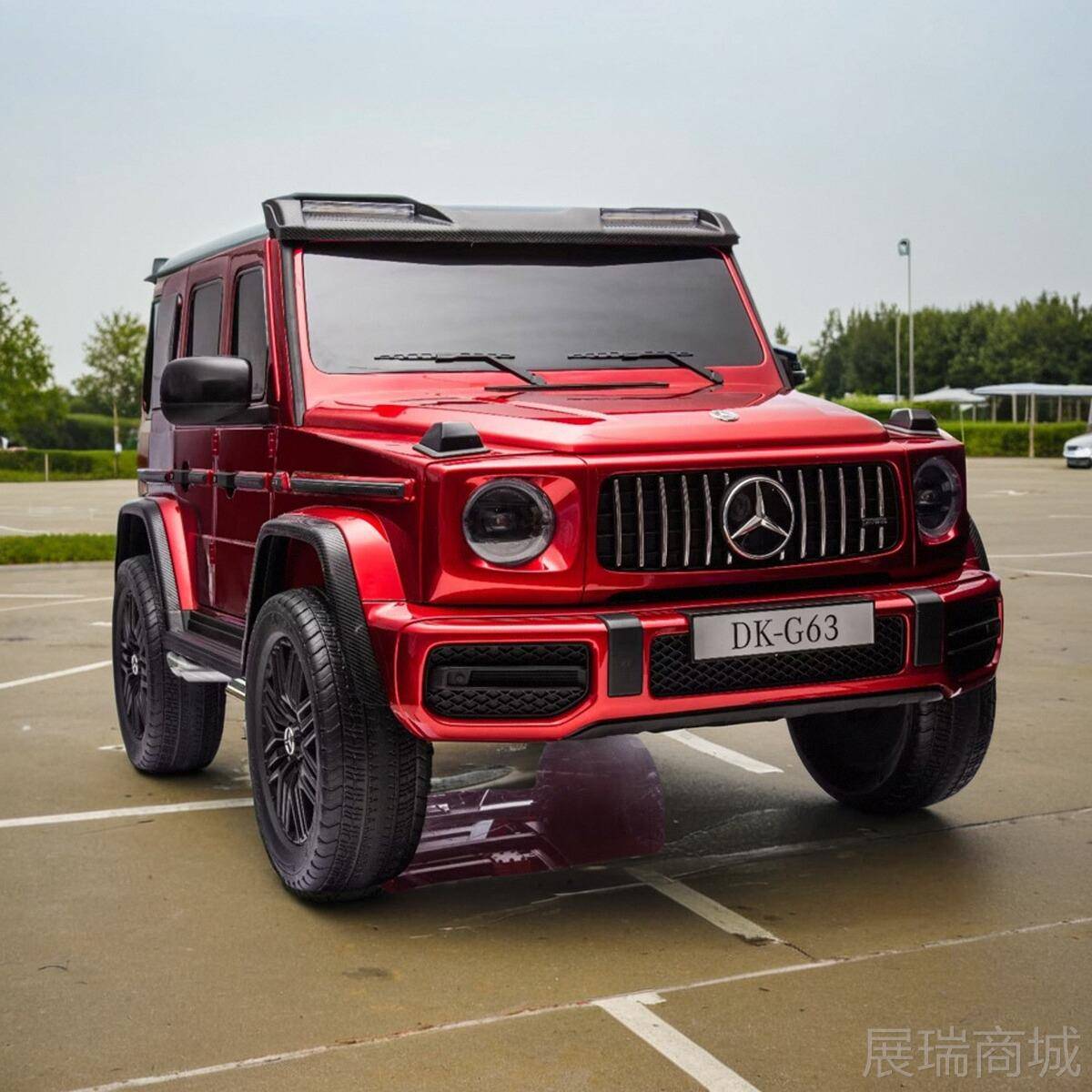 高档正版D宝KG6奔驰大g车儿童电动遥控汽3车超大双座可坐大人宝玩