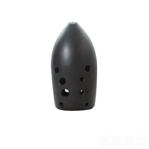 高档孔冯品氏陶埙新10孔十双腔黑陶笔筒业埙珍品专演奏级民族乐器