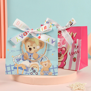 小學(xué)生畢業(yè)幼兒園禮品袋寶寶滿月手提袋糖果包裝 袋子生日伴手禮袋