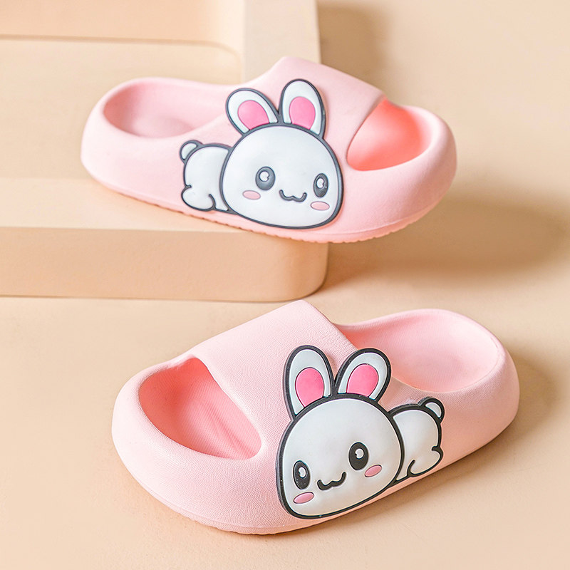 兔子儿童拖鞋轻便防滑不臭脚踩屎感居家室内外男女童女孩子凉拖夏