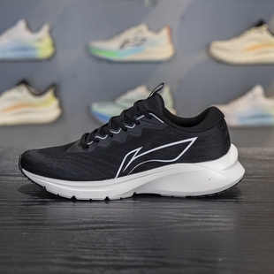 李宁跑步鞋男鞋2025夏季新款云雀网面透气休闲鞋运动鞋ARSV137