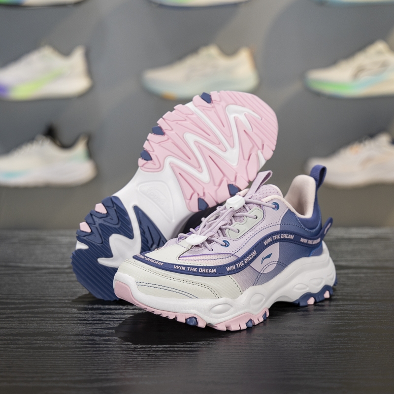 李宁四季通用耐磨透气童休闲鞋