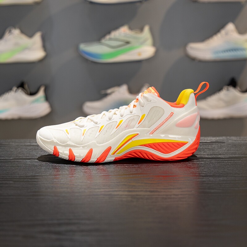 李宁反伍暴风运动鞋男子2026夏季新款减震耐磨比赛篮球鞋ABFW011