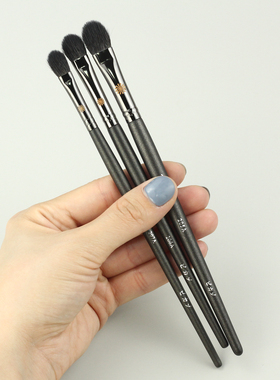 pony推荐毕加索207a灰鼠毛眼影刷三支套装205a 206a羊毛晕染刷