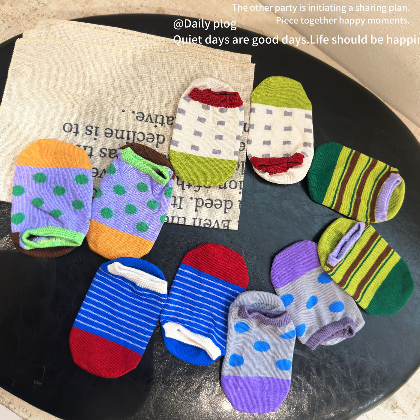 儿童袜子春夏韩国男女童宝宝卡通船袜浅口波点条纹撞色防滑隐形袜