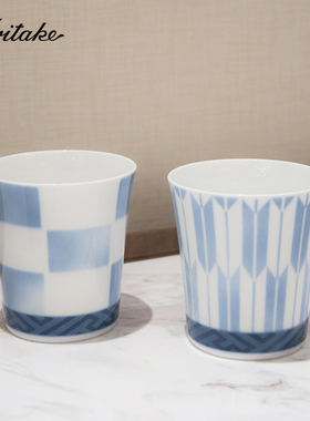 现货NORITAKE日本则武ATEHAKA系列传统花纹烧酒白酒杯礼盒送礼