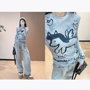 打底衫 自留 长袖 马上有钱系列 FOR