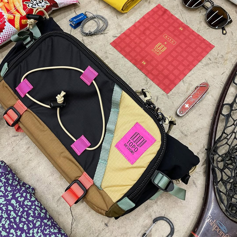 TOPO DESIGNS进口拼色防水便携钓鱼路亚飞钓骑行腰包胸包单肩斜挎,运动包/户外包/配件,挎包/拎包/休闲包,淘宝优惠券,粉丝福利购,淘宝优惠卷