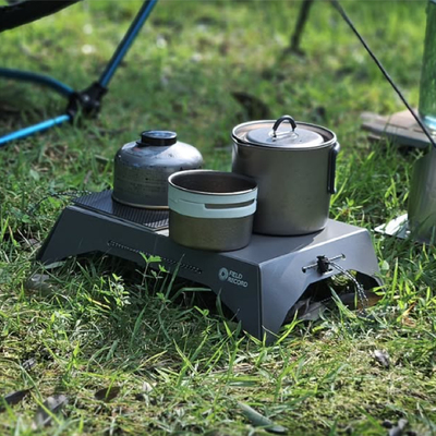 日本进口fieldrecord轻量化登山徒步野餐便携超轻折叠小桌子露营