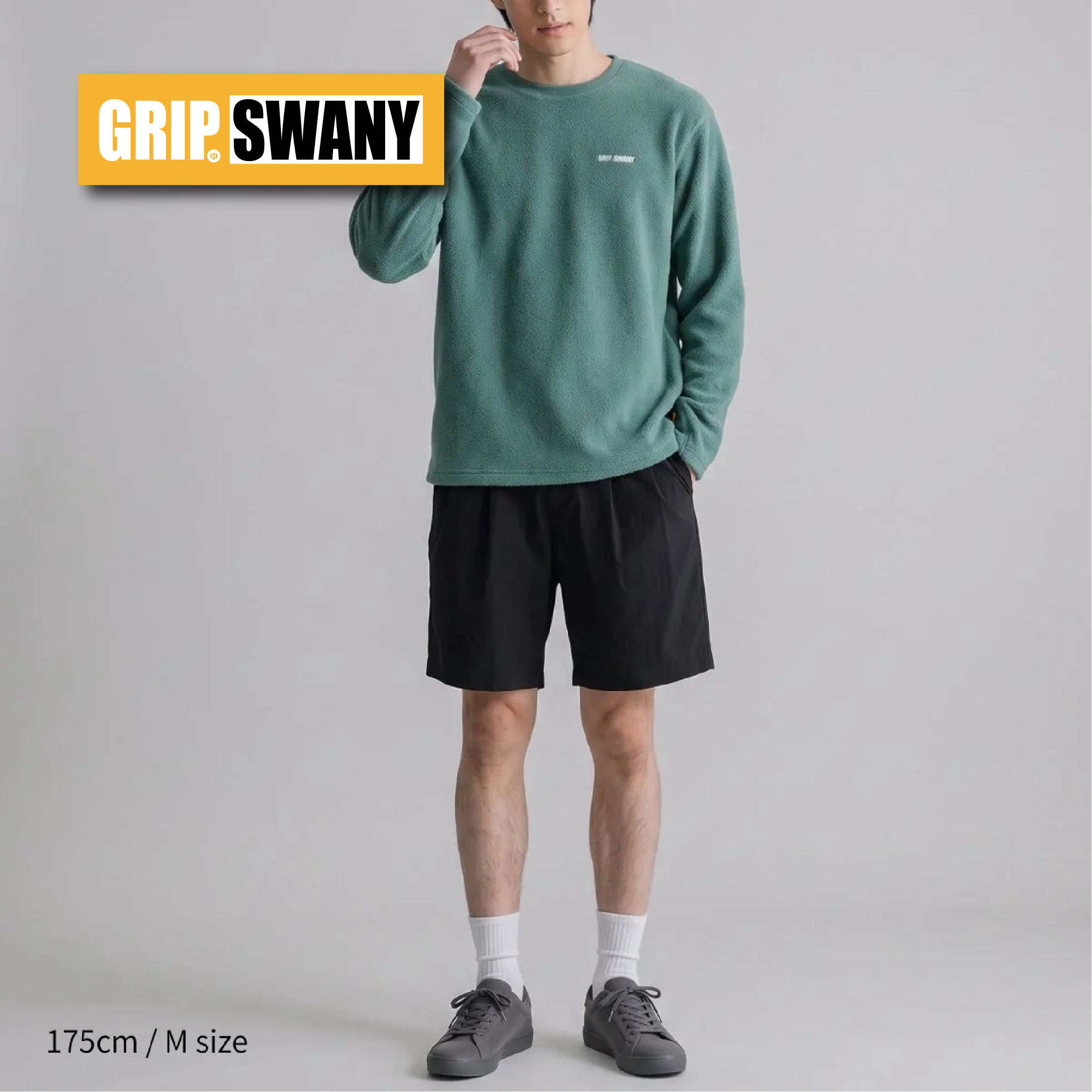 GRIPSWANY男秋冬保暖透气T恤