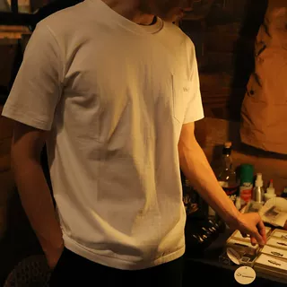 钓鱼服饰日本FOXFIRE纯棉休闲日系白色T恤户外露营宽松夏季短袖