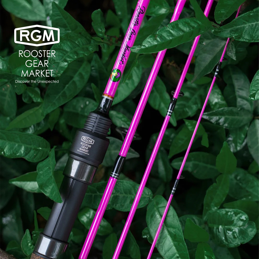 RGM进口T型多节旅行玻纤便携弹射鱼竿溪流路亚枪柄竿直柄竿ul微物