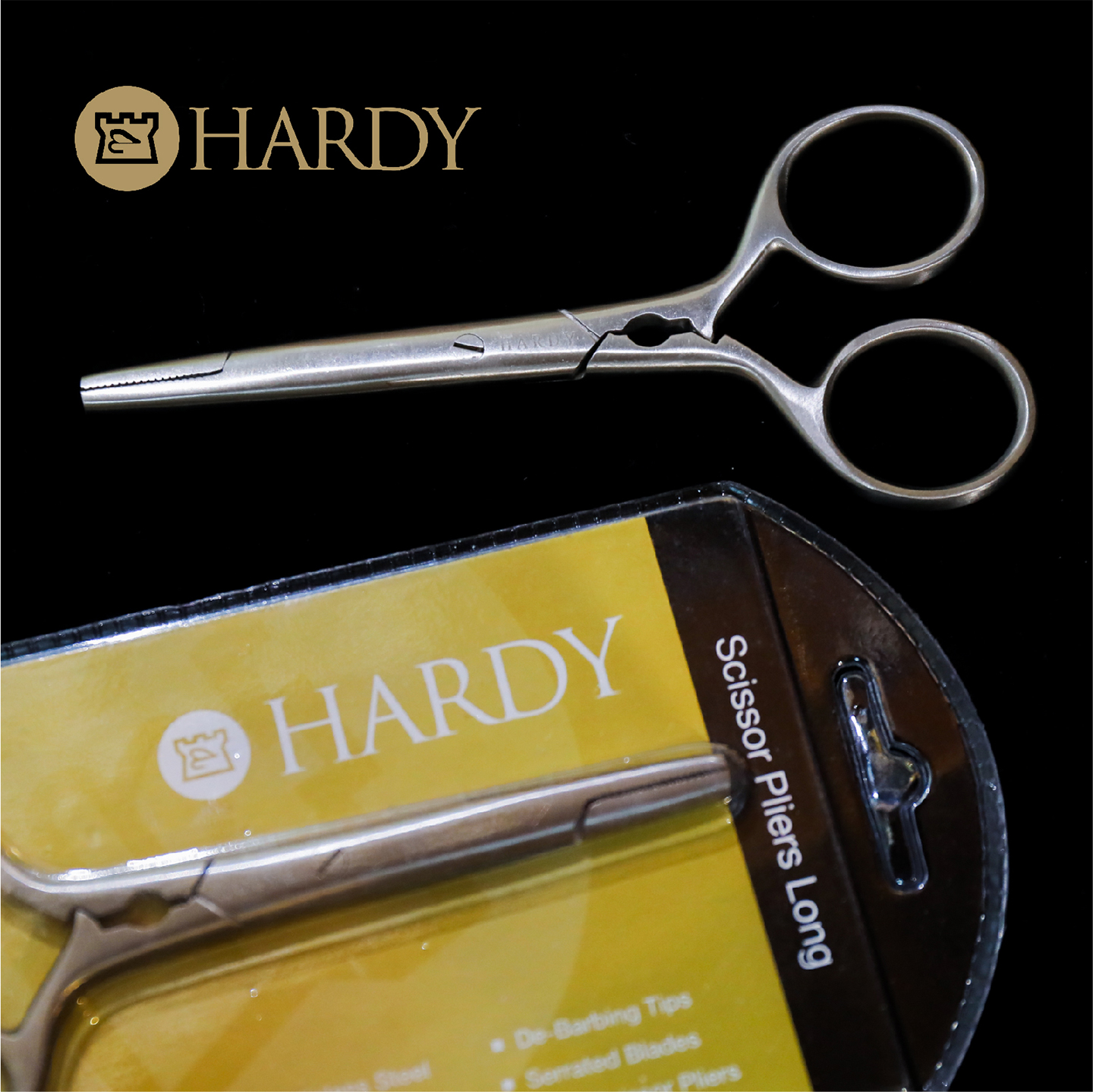 英国经典hardy哈迪限量摘钩钳摘钩器飞钓多功能长柄子线路亚PE剪