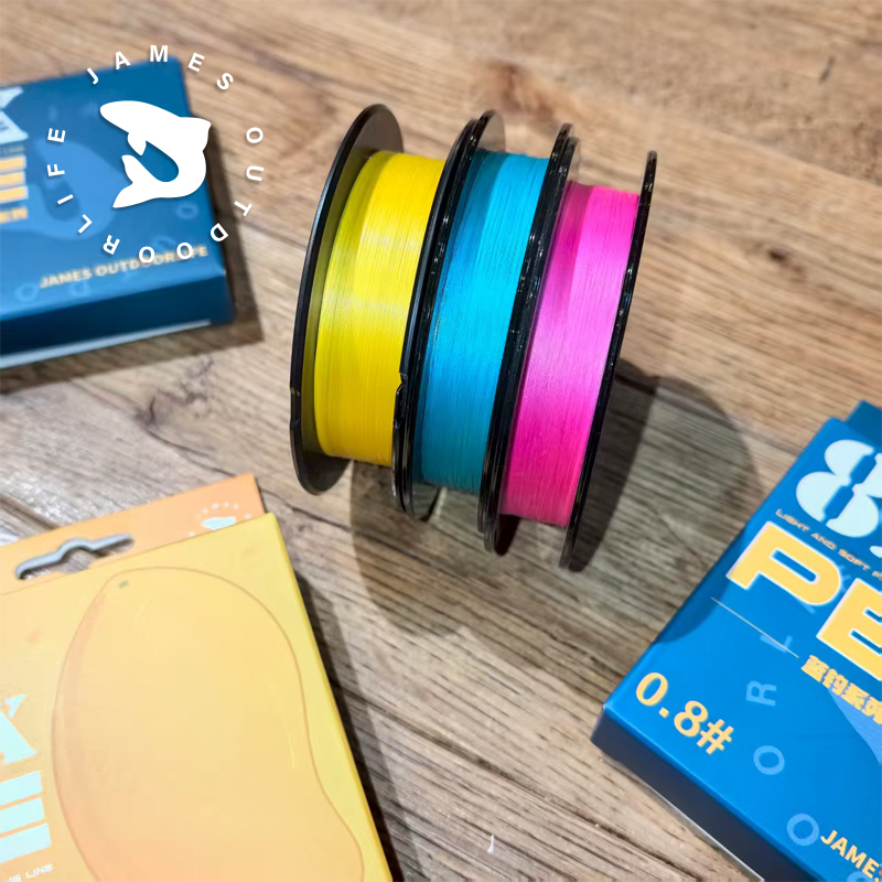 Jamesoutdoorlife新手初学者8编溪流路亚主线鱼线PE150米0.6 0.8