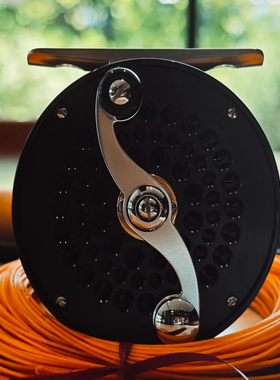 日本制造手工飞钓轮Minamoto钓鱼飞钓轮飞蝇轮复古飞钓轮溪流钓鱼