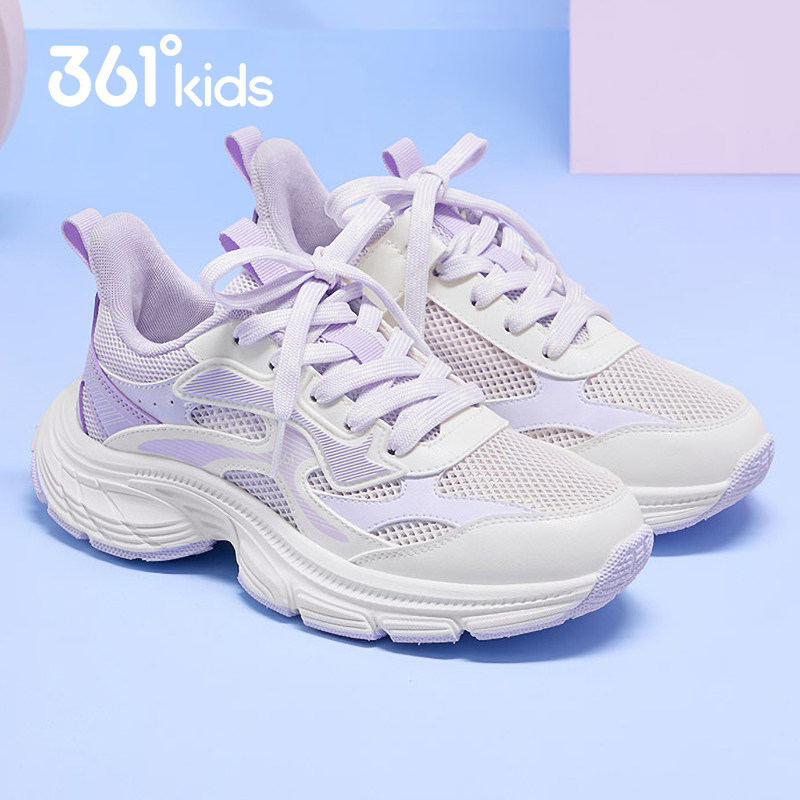 361童鞋 女童单网跑步鞋儿童轻便防滑运动鞋2026夏季新款透气跑鞋